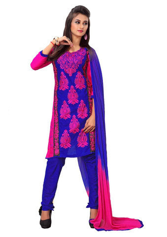 Minu Suit Cotton Embroidered Salwar Suit