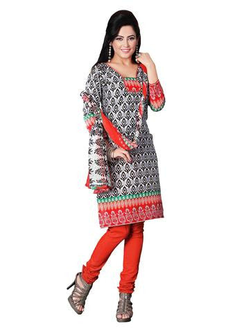 Minu Glamorous Multi Color Suit